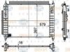 HELLA 8MK 376 730-801 Radiator, engine cooling